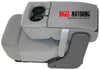 2004-2008  Ford F150 Center Console Jump Seat W/ Storage & Cup Holder Gray - BIGGSMOTORING.COM