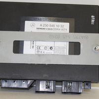 2003-2006 Mercedes Benz Sl500 Sl55 R230 Keyless Entry Control Module - BIGGSMOTORING.COM