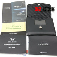 2009 Hyundai Genesis Driver Information Supplement Owners Manual