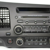 2006-2011 Honda Civic Premium Radio Cd Player Ac Control 39100-SVA-A20