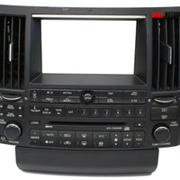 2003-2005 Infiniti FX35 FX45 Radio Face Climate Control Panel 28396 CG700 - BIGGSMOTORING.COM