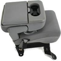 1999-2010 Ford F250 F350 Front Jump Center Console Seat Gray - BIGGSMOTORING.COM