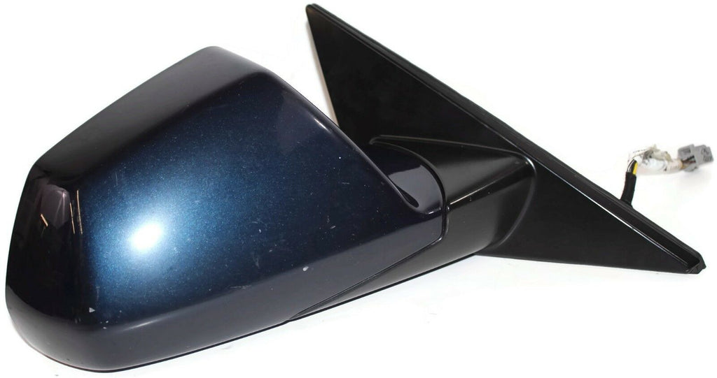 2008-2013 CADILLAC CTS  PASSENGER RIGHT SIDE POWER DOOR MIRROR BLUE