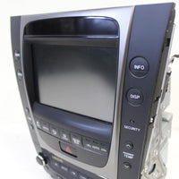 2006 Lexus  Radio 6 Disc Changer Cd Player Display Screen W/ Climate Control - BIGGSMOTORING.COM