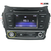 2017-2018 Hyundai Santa Fe Radio Stereo Cd Player 961804 Z6504X