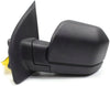 2015-2018 FORD F150 DRIVER LEFT SIDE POWER DOOR MIRROR BLACK 32325