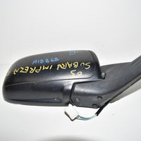 2002-2007 SUBARU IMPREZA PASSENGER RIGHT SIDE POWER DOOR MIRROR BLACK - BIGGSMOTORING.COM