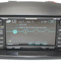 2006-2010 Toyota Sienna Touch Screen Navigation Radio Cd Player 86120-08161