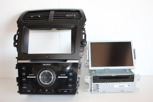 14- 15 FORD EXPLORER navi RADIO FACE DISPLAY SCREEN CD MECHANISM PLAYER 5 PIECES - BIGGSMOTORING.COM