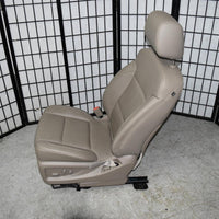 14-18 Silverado Sierra Tan 10 Way Power Lumbar Leather Front Driver Seat Airbag - BIGGSMOTORING.COM