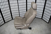 14-18 Silverado Sierra Tan 10 Way Power Lumbar Leather Front Driver Seat Airbag - BIGGSMOTORING.COM