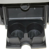 2004-2008  Ford F150  Front Center Console Jump Seat W/ Cup Holder Gray - BIGGSMOTORING.COM