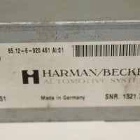 2004-2007 BMW 530i HARMAN / BECKER AMP AMPLIFIER 65.12-6 920 461 - BIGGSMOTORING.COM