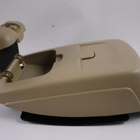 2004-2010 FORD F250 ROOF OVERHEAD CONSOLE STORAGE TAN - BIGGSMOTORING.COM