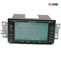 2005-2007 Toyota Sienna Radio Navigation Cd Player Display Screen 86120-0C160 - BIGGSMOTORING.COM