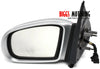 2002-2005 Mercedes Benz ML500 W163 Driver Left Side Door Mirror Silver - BIGGSMOTORING.COM