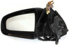 2002-2008 AUDI A4 DRIVER LEFT SIDE DOOR MIRROR BLACK - BIGGSMOTORING.COM