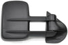 2007-2014 Chevy Silverado Avalanche Passenger Side Manual Door Mirror Black