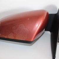 2009-2011 KIA BORREGO DRIVER LEFT SIDE POWER DOOR MIRROR ORANGE