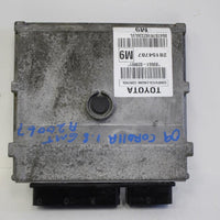 2009-2010 Toyota Corolla Engine Computer Control Module 89661-02M91