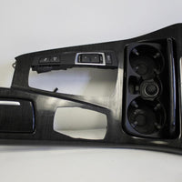 2011-2015 BMW 535i 550i CENTER CONSOLE SHIFTER BEZEL 5116 9206401 BLACK PIONO WO