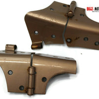 1997-2006 Jeep Wrangler Windshield Frame Pair Hinge Gold - BIGGSMOTORING.COM