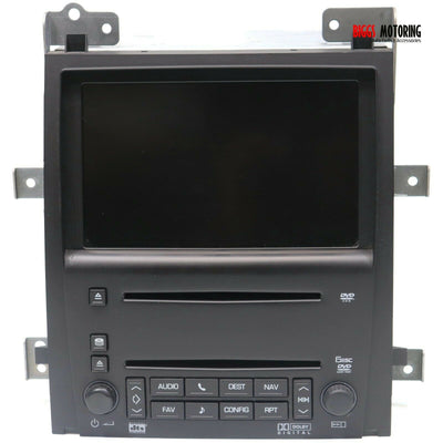 2007-2009 Cadillac Escalade Navigation Radio Cd Player Display Screen 25798198 UNLOCKED