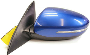 2011-2015 Kia Optima Driver Left Side Power Door Mirror Blue 31836