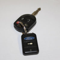 FORD  OEM KEYLESS  ENTRY 4 BUTTON KEY FOB REMOTE W/ STARTER TRANSMITTER