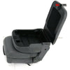 2002-2008 Dodge Ram Center Console Jump Seat W/ Storage Gray leather - BIGGSMOTORING.COM