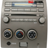 2004-2005 Nissan Titan Radio Face Climate Control Panel 68260 7S101 - BIGGSMOTORING.COM