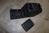 2008 OEM DODGE caravan SLIDING FRONT CENTER CONSOLE DRINK W/ BASE & BOLTS BLACK