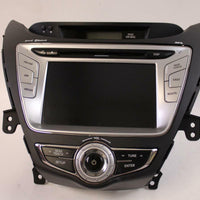 2011-2013 HYUNDAI ELANTRA NAVIGATION RADIO  CD PLAYER TOUCH DISPLAY 96560-3X101F