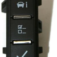 2007-2013 GMC Sierra Silverado Trip Computer Info Control Switch 7841B70680551