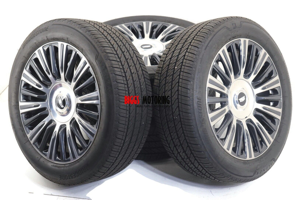 2021-2024 Factory OEM Cadillac Escalade Platinum 22" Wheels Tires & Rim Set 6x139