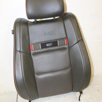 2013 Jeep Grand Cherokee Leather Passenger Side Front Seat Back Upper Cushion