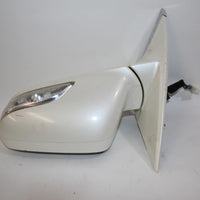 2009-2012 ACURA RL DRIVER LEFT SIDE POWER DOOR MIRROR WHITE