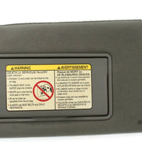 2003-2007 Nissan Murano Passenger Right Side Sun Visor Gray - BIGGSMOTORING.COM