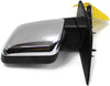 2004-2010 Infiniti Qx56 Driver Left Side Power Door Mirror Chrome 32730 - BIGGSMOTORING.COM