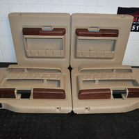 08-10 Ford F250 F350 King Ranch Rear & Front Passenger & Driver Side Door Panels - BIGGSMOTORING.COM