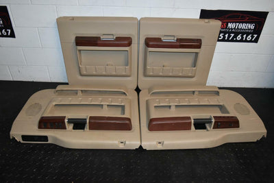 08-10 Ford F250 F350 King Ranch Rear & Front Passenger & Driver Side Door Panels - BIGGSMOTORING.COM