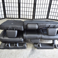 14 - 17 Jeep Grand Cherokee Summit Black Leather Seats Set Console Dvd Tv Oem - BIGGSMOTORING.COM