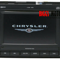 2005-2009 Dodge Chrysler REC Navigation Radio 6 Disc Cd Player 05064184AD - BIGGSMOTORING.COM