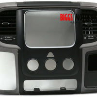 2013-2018 Dodge Ram 1500 Dash Radio Ac Control Bezel 1WA381TRMAA