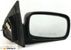 2003-2009 KIA SORENTO PASSENGER RIGHT SIDE POWER DOOR MIRROR BLACK - BIGGSMOTORING.COM