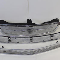 2005-2010 MERCEDES BENZ  CLS550 ASANTI  CHROME MESH FRONT GRILL SET - BIGGSMOTORING.COM