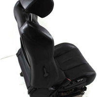 2003-2006 Infiniti G35 Coupe Front Driver Power Black Leather Seat Complete - BIGGSMOTORING.COM