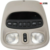 1999-2004 Jeep Grand Cherokee OverHead Console Homelink Sunroof 56010438AC - BIGGSMOTORING.COM