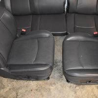 09-18 Dodge Ram Crew Cab  Seats Black Leather Powered Heated & Cooled Set Seat - BIGGSMOTORING.COM