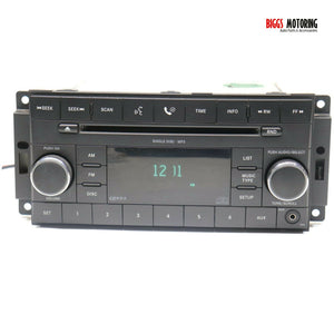 2007-2010 Chrysler Town & Country Sirius Radio Stereo Cd Player P05064411AF